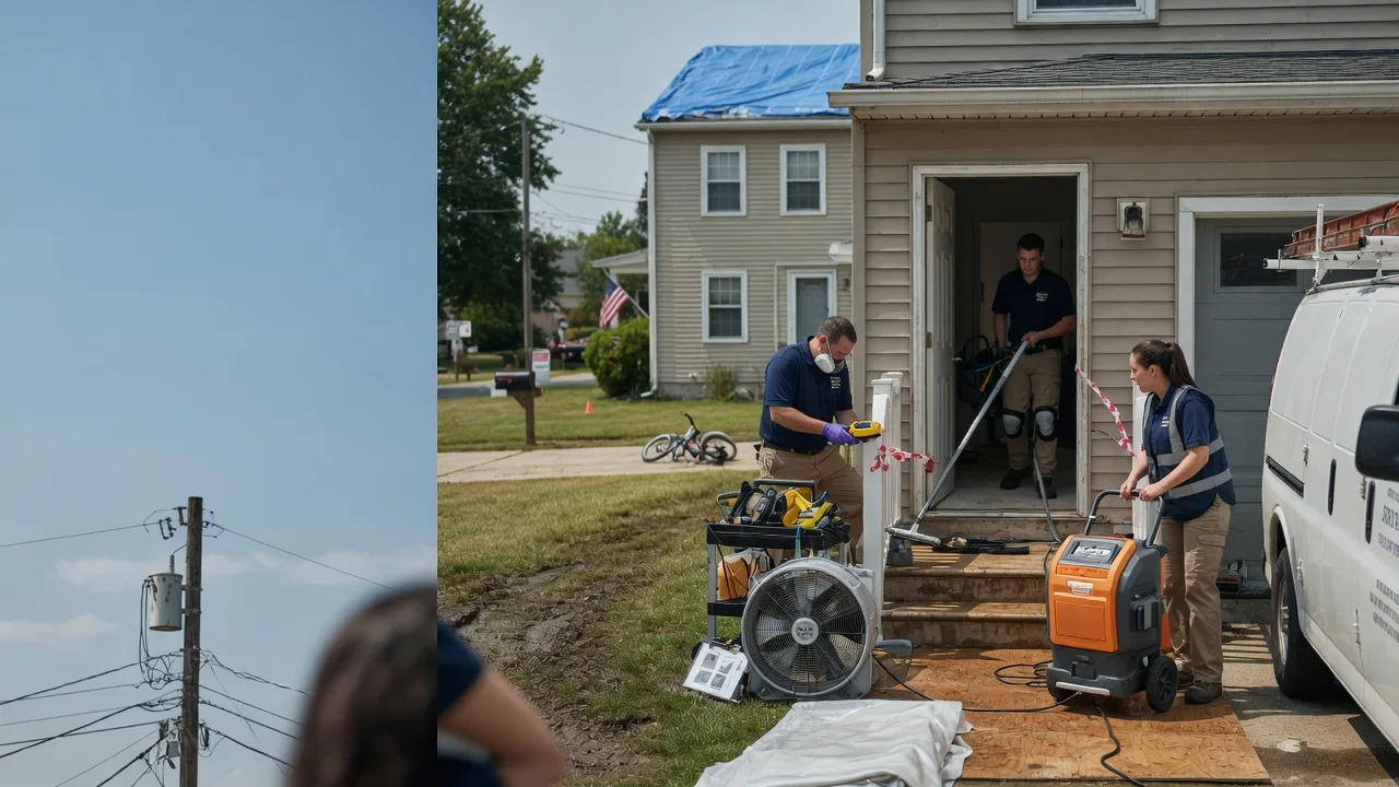 Water Damage Repair in Pinckney, MI near me